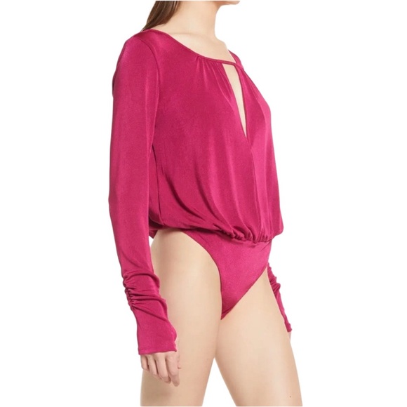 NWOT FREE PEOPLE Kaya Keyhole Bodysuit - S - Picture 4 of 9